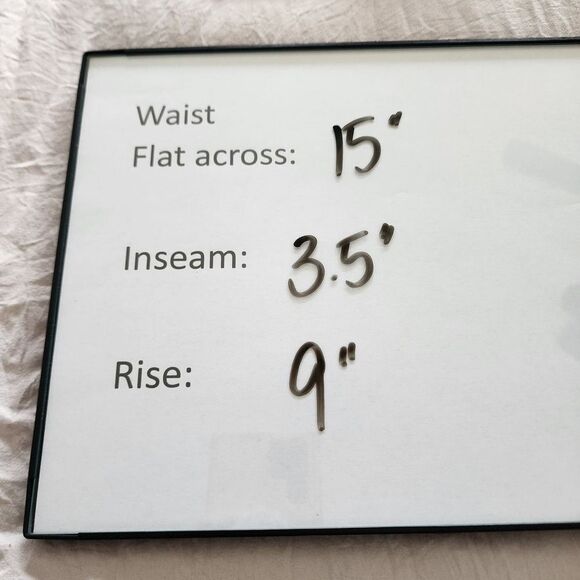 J Crew black white animal print scalloped hem chino shorts linen blend size 4 - Picture 6 of 6